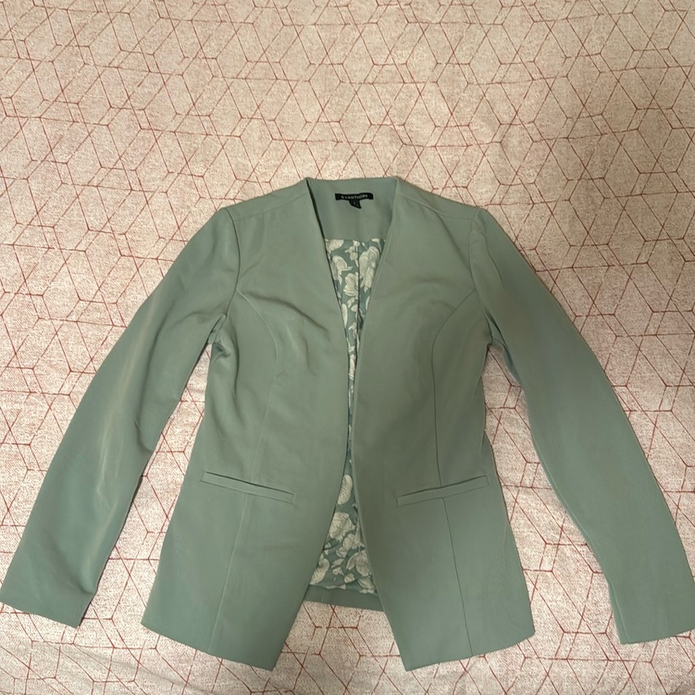 41 Hawthorn Light Green Blazer